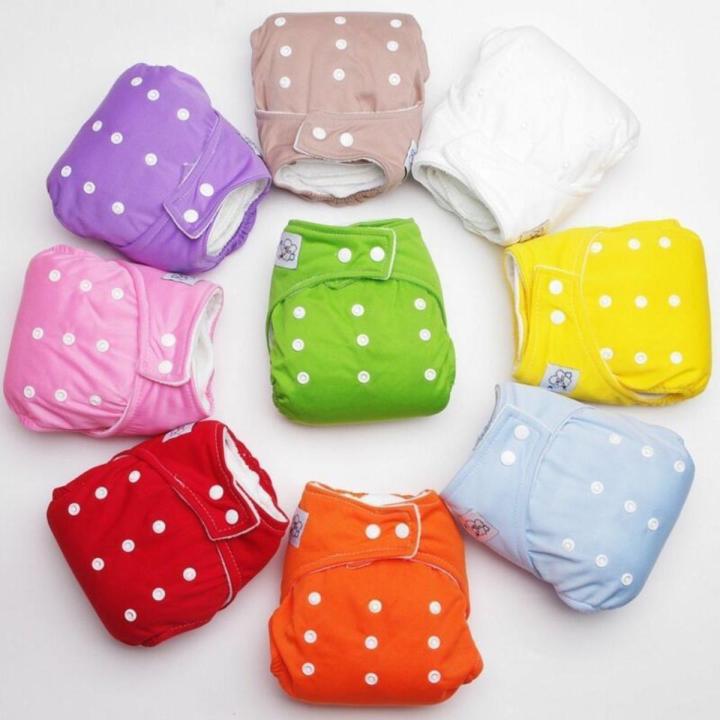 Reusable Washable Baby Cloth Diaper 0 to 24 Months Adjustable Fit